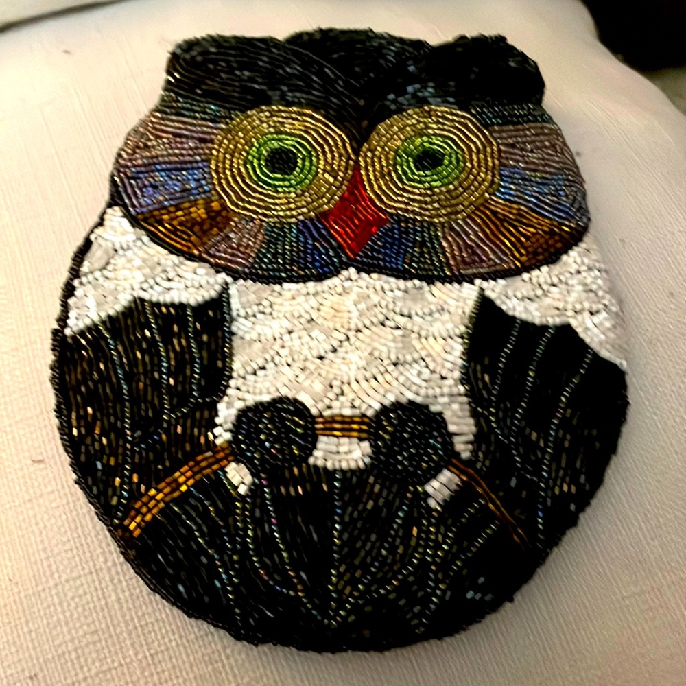 Beaded 🦉 Owl Bag